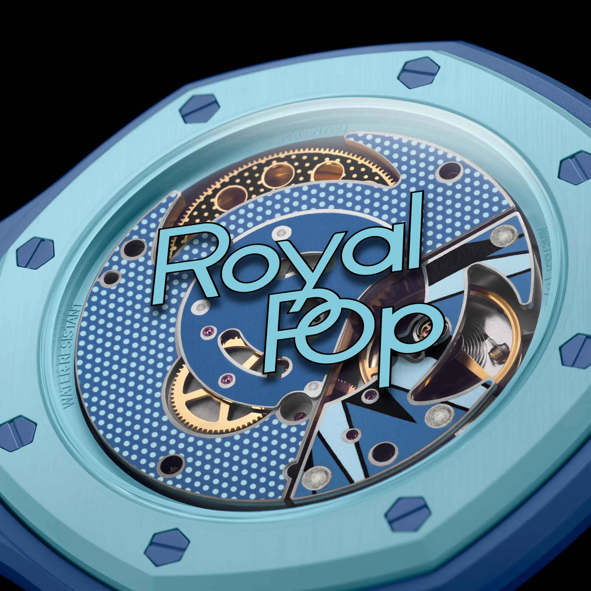 Swatch x Audemars Piguet Bioceramic Royal Pop Savonnette Lan Ba - Image 4