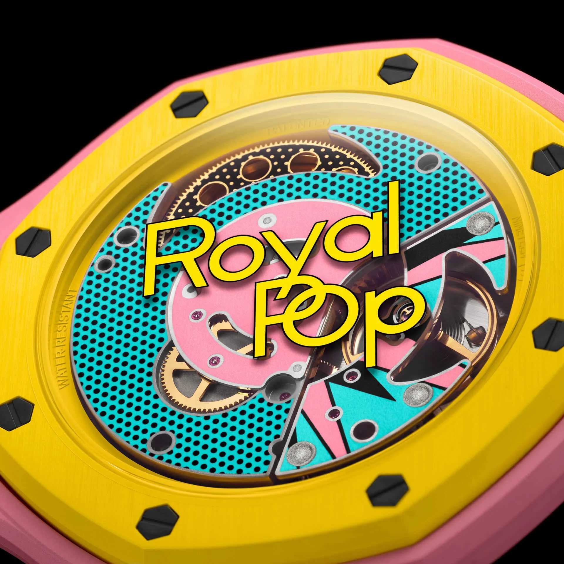 Swatch x Audemars Piguet Bioceramic Royal Pop Savonnette Otg Roz - Image 4