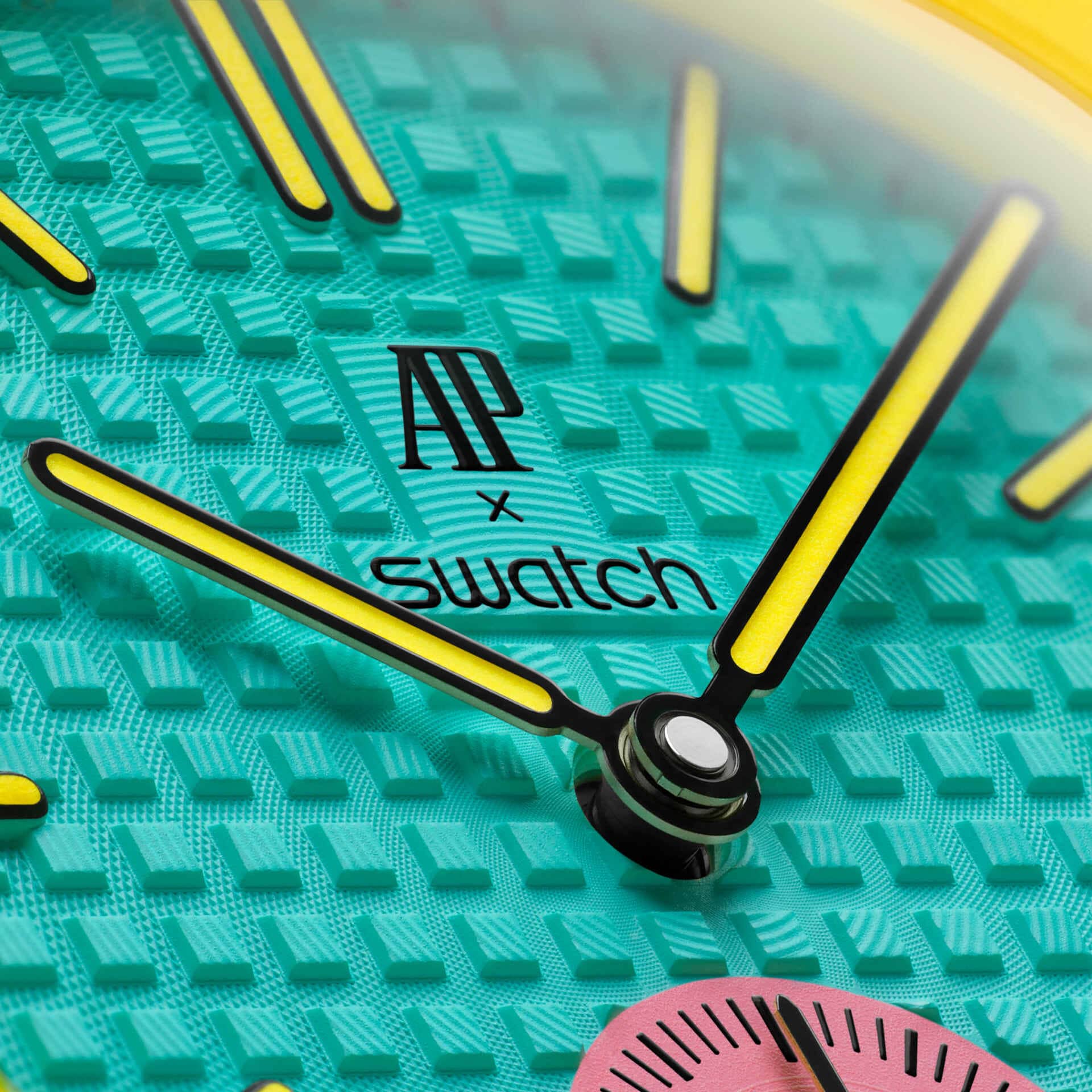 Swatch x Audemars Piguet Bioceramic Royal Pop Savonnette Otg Roz - Image 6