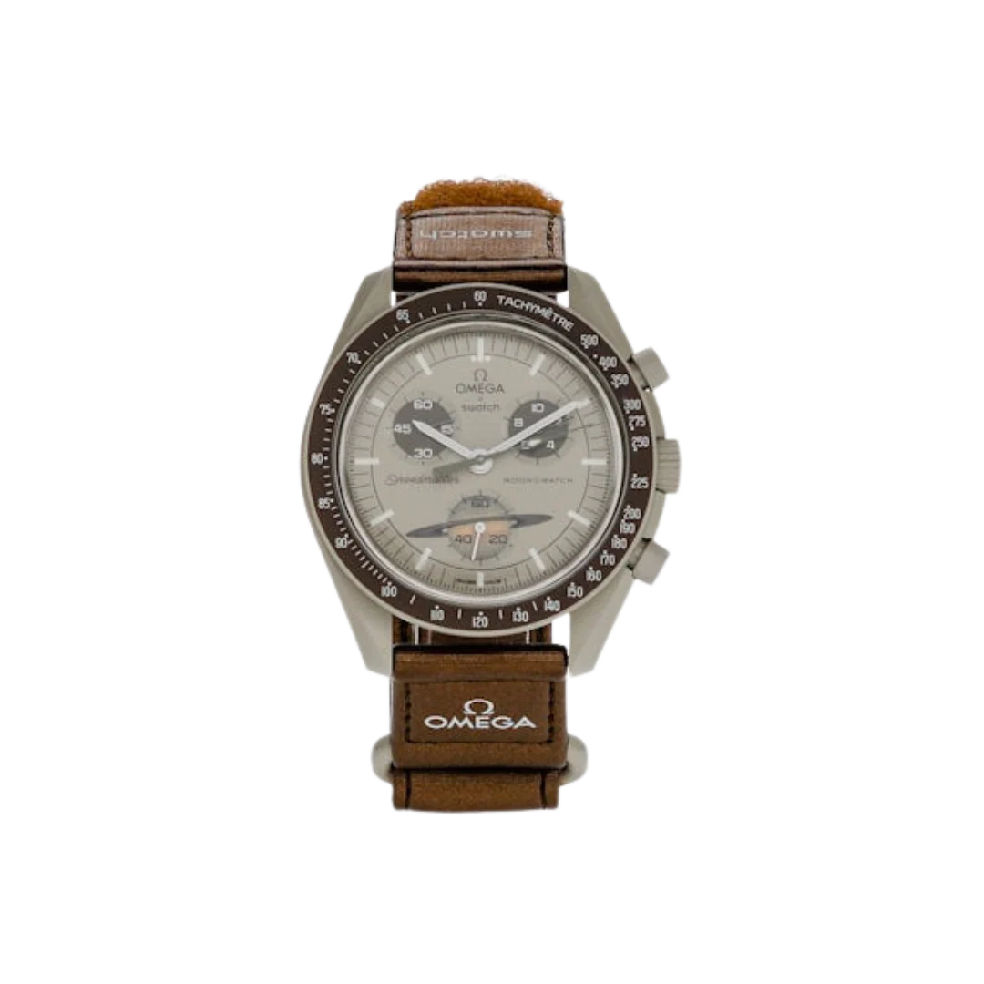 Swatch x Omega Bioceramic Moonswatch Mission to Saturn