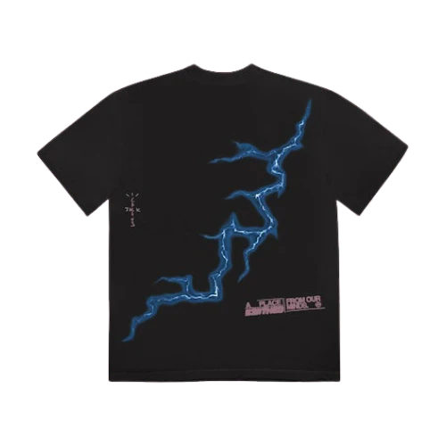 Travis Scott Cactus Jack For Fragment Danger Tee Washed Black - Image 2