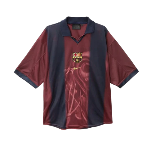Travis Scott x Nike x FC Barcelona Retro 2000/01 Home Skeleton Jersey Multicolor