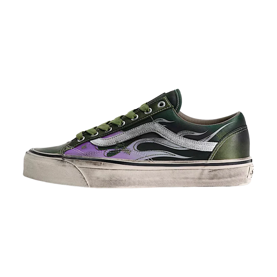 Vans LX Old Skool Archive Flame Green