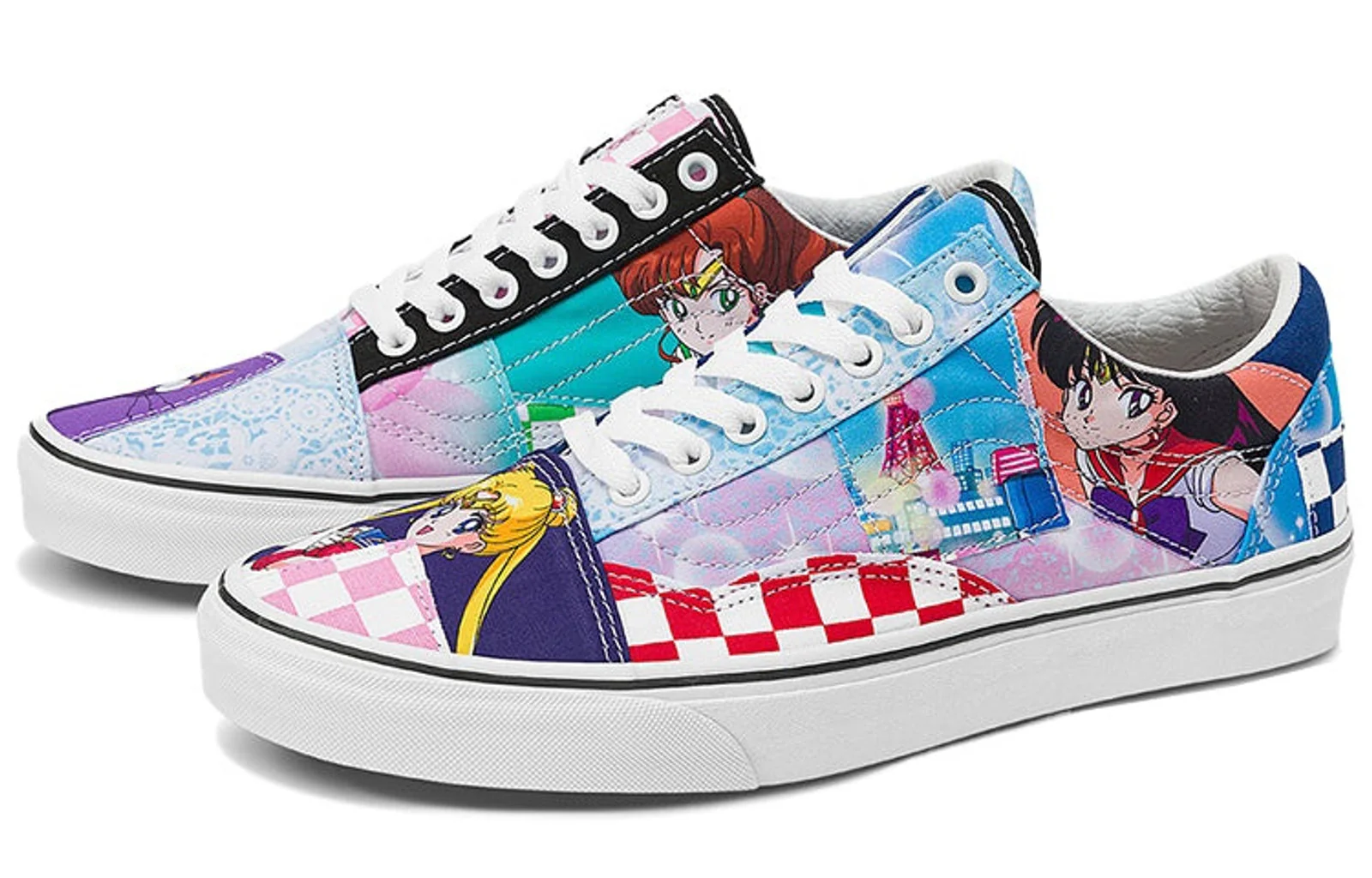 Vans Old Skool Patchwork Pretty Guardian Sailor Moon - Image 2
