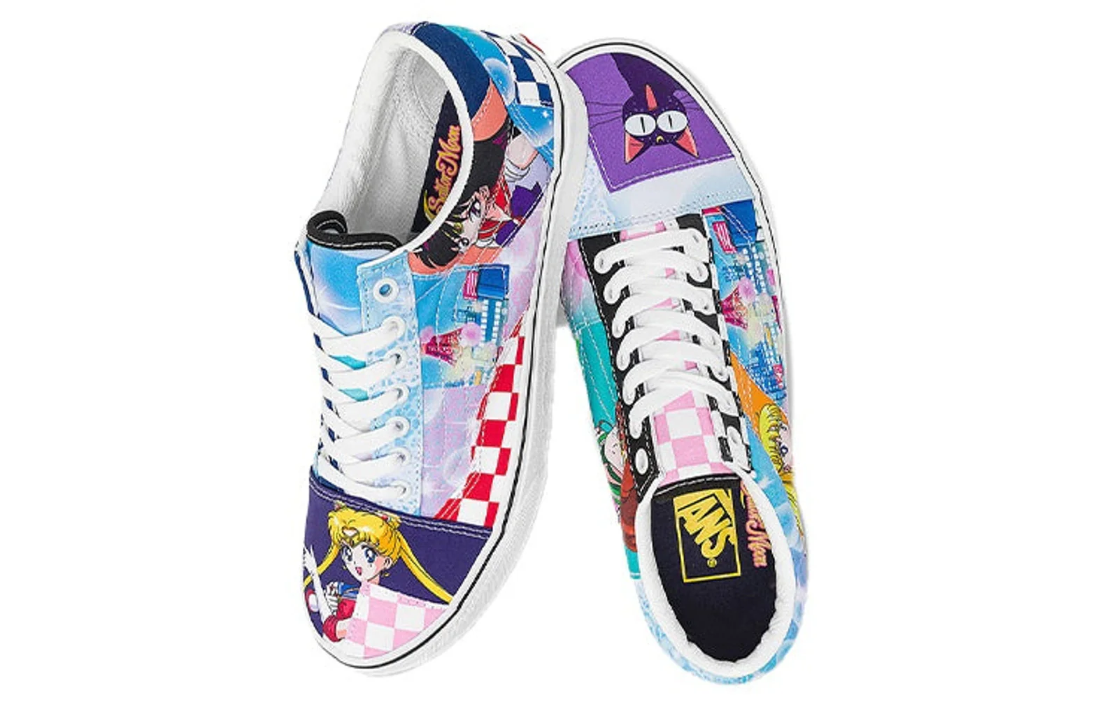 Vans Old Skool Patchwork Pretty Guardian Sailor Moon - Image 4